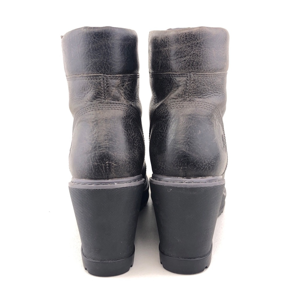 Timberland Kellis Leather Wedge Ankle Boots 9 - Picture 6 of 12